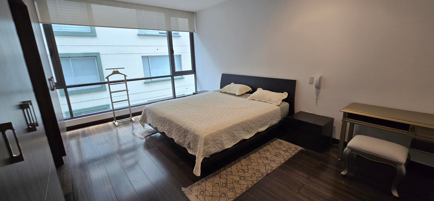 SE ARRIENDA DEPARTAMENTO AMOBLADO SECTOR BOSMEDIANO Y AV. 6 DE DICIEMBRE.