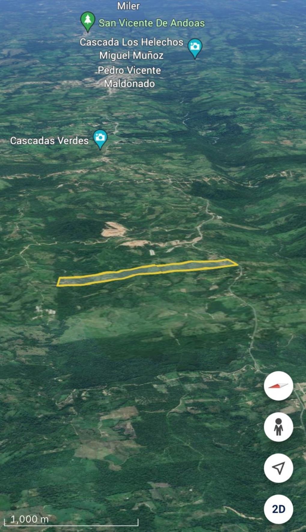 SE VENDE TERRENO SECTOR KM 127 PUERTO QUITO