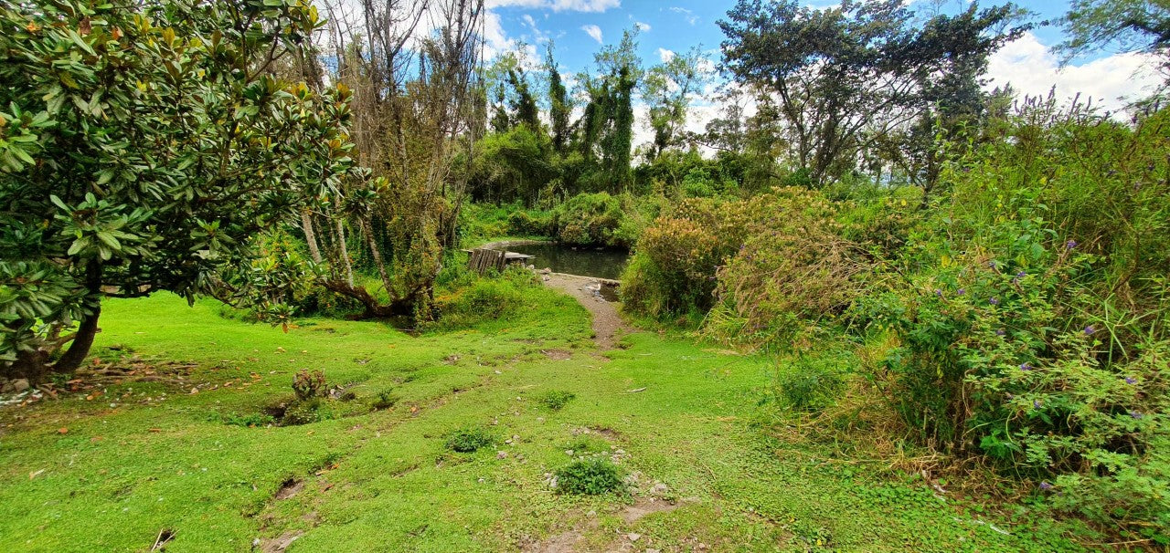 SE VENDE QUINTA-TERRENNO CON CASA EN EL SECTOR DE AMAGUAÑA.