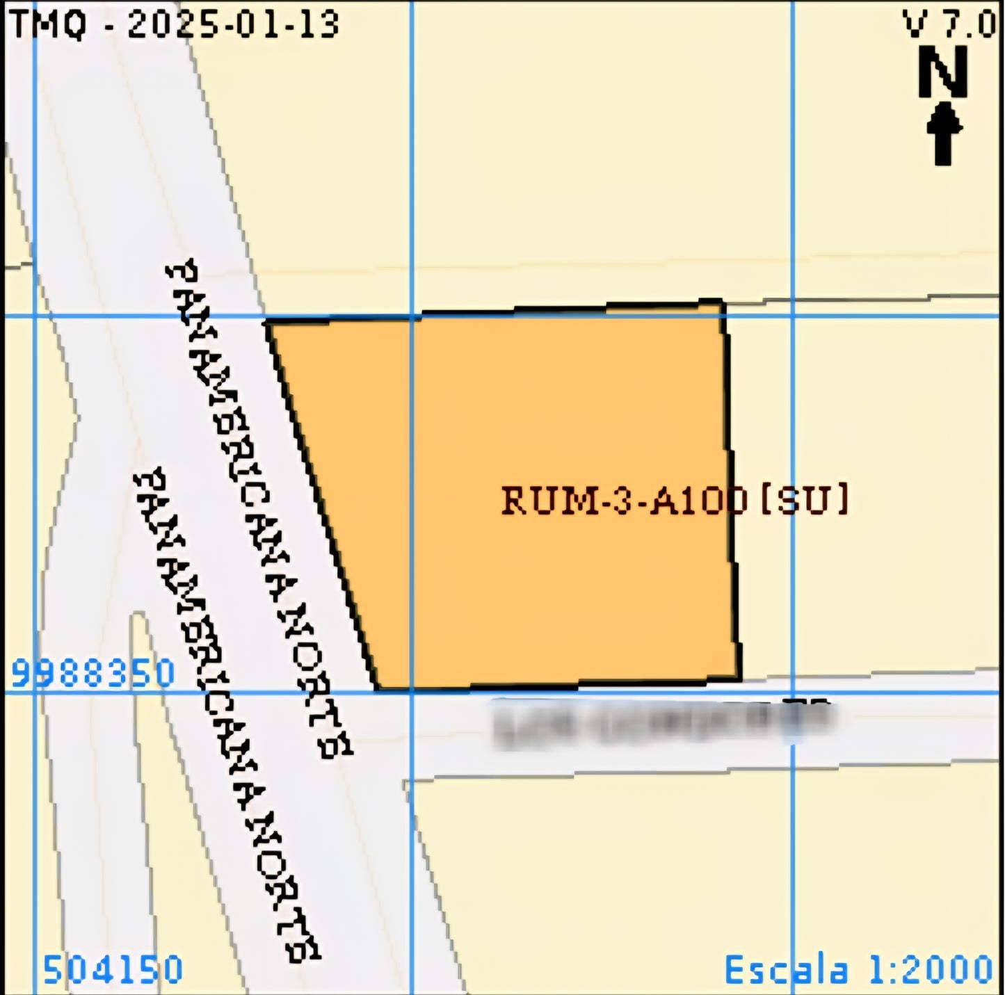 SE VENDE TERRENO EN PLENA PANAMERICANA NORTE SECTOR CARCELEN