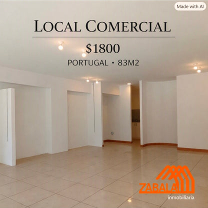 SE ARRIENDA LOCAL COMERCIAL SECTOR LA PORTUGAL