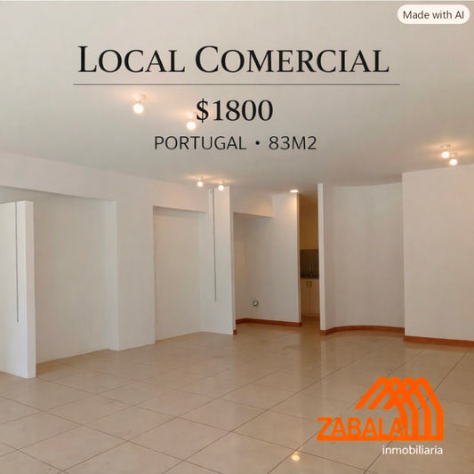 SE ARRIENDA LOCAL COMERCIAL SECTOR LA PORTUGAL