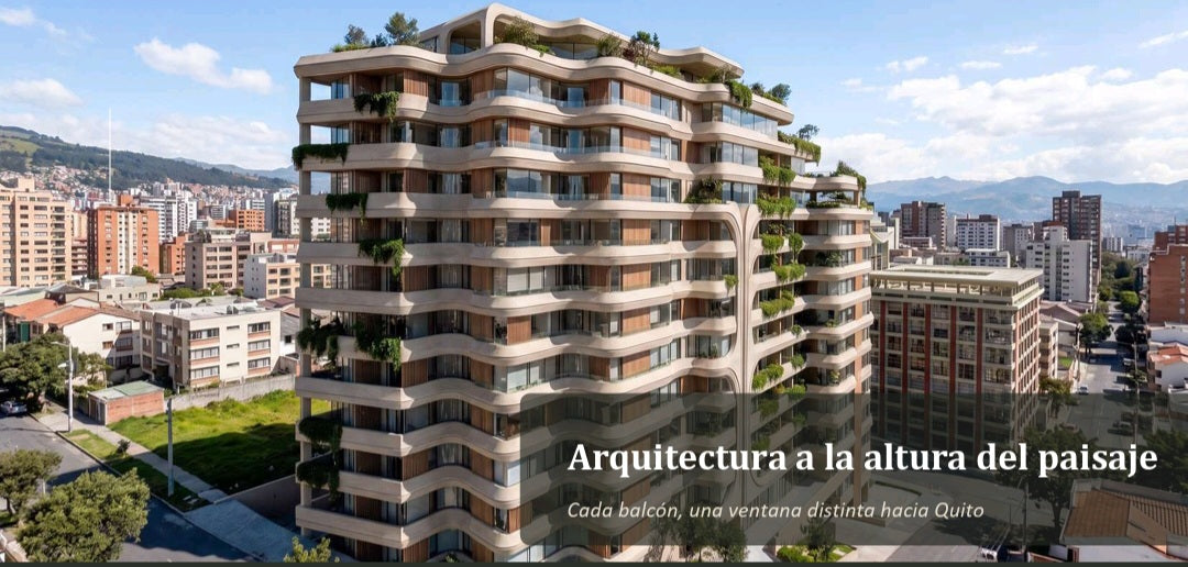 SE VENDE ESTUDIOS Y SUITES EN PROYECTO, SECTOR BOSMEDIANO Y GONZALEZ SUAREZ.