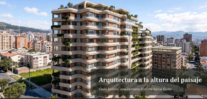 SE VENDE ESTUDIOS Y SUITES EN PROYECTO, SECTOR BOSMEDIANO Y GONZALEZ SUAREZ.