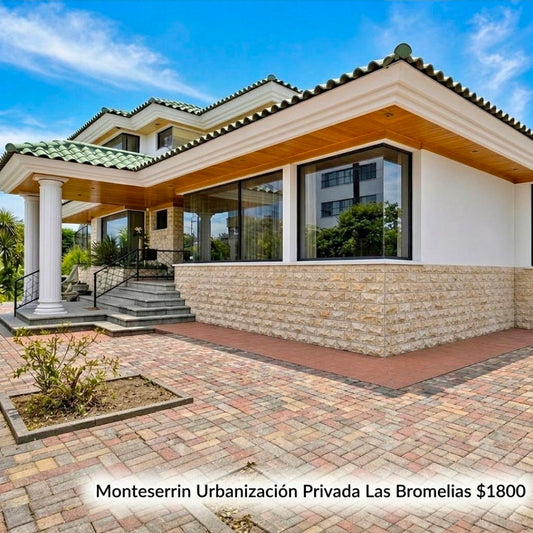 SE VENDE O SE ARRIENDA CASA DENTRO DE URBANIZACIÓN SECTOR MONTESERRIN