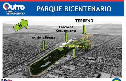 SE VENDE TERRENO SECTOR PARQUE BICENTENARIO - ANTIGUO AEROPUERTO